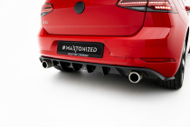 VW Golf 7 GTI (Facelift) 2017-2020 Bakre Diffuser Maxton Design